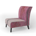 Pink Forest Upholstered Traditional Accent Chair V582
