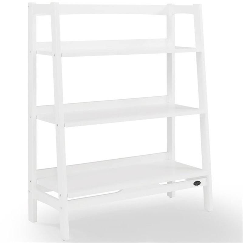 White 3 Shelf Ladder Bookcase E963