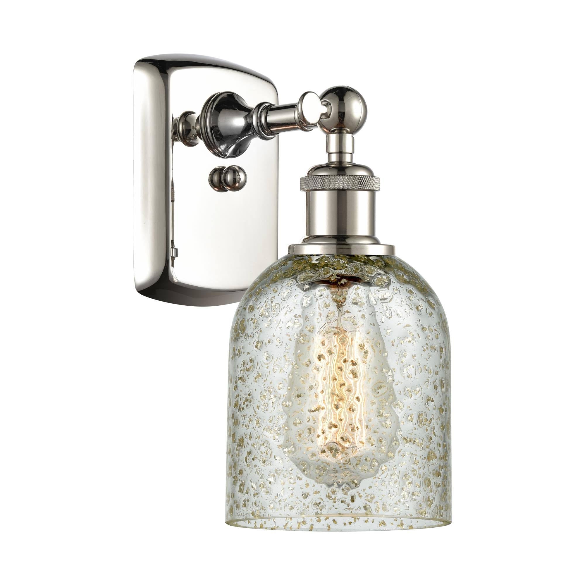 Polished Nickel 1 Light Sconce I531
