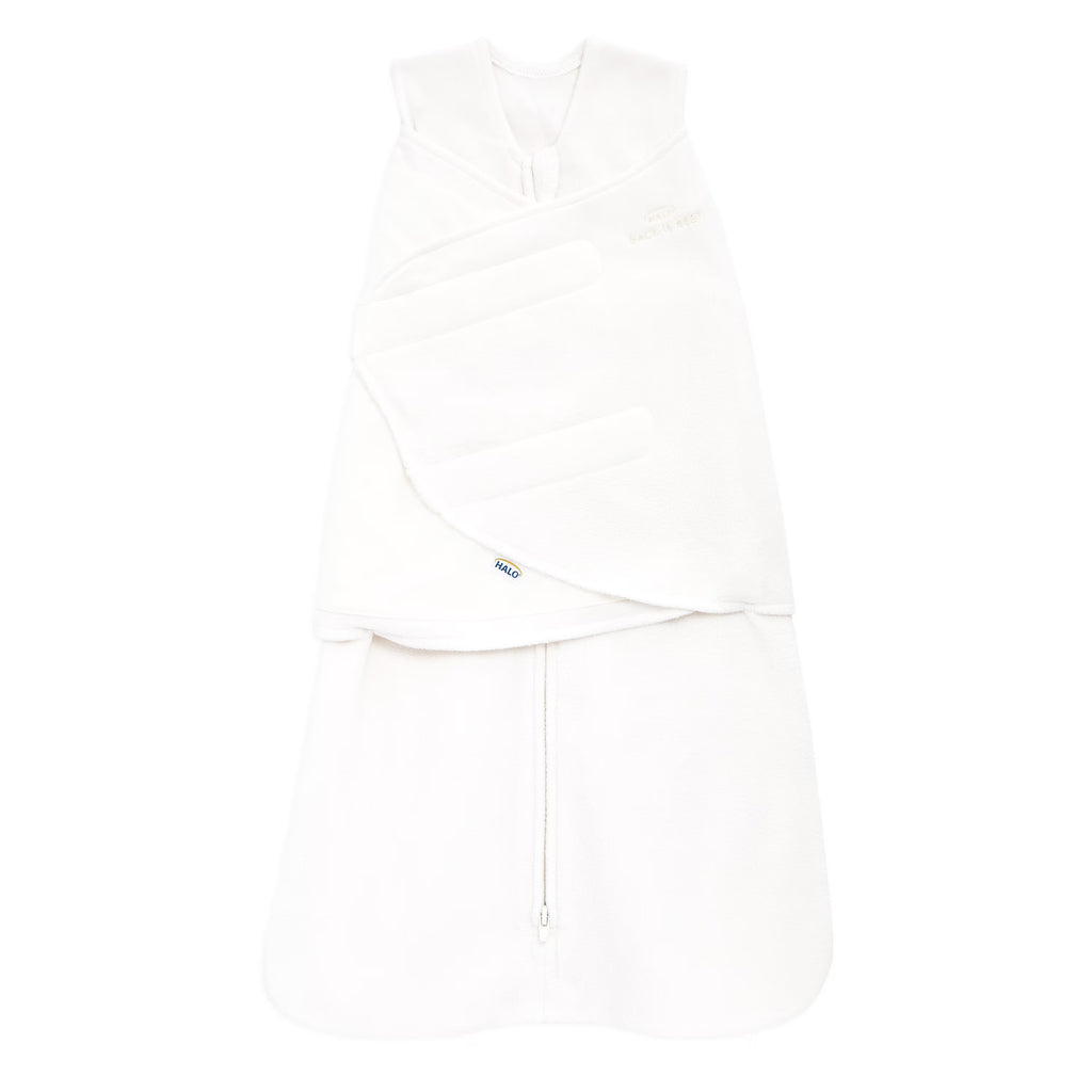 Micro-Fleece Sleepsack Swaddle, Cream, Small Q9823
