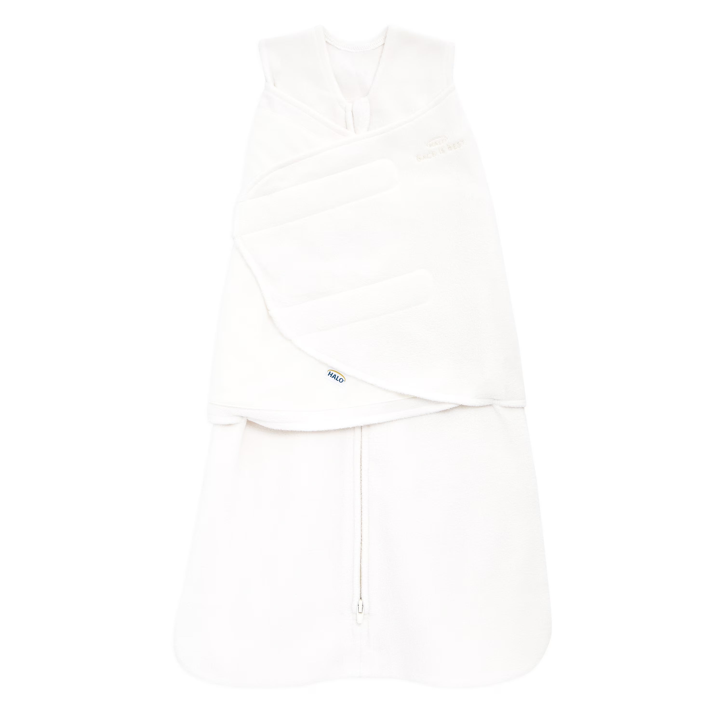 Micro-Fleece Sleepsack Swaddle, Cream, Small Q9823