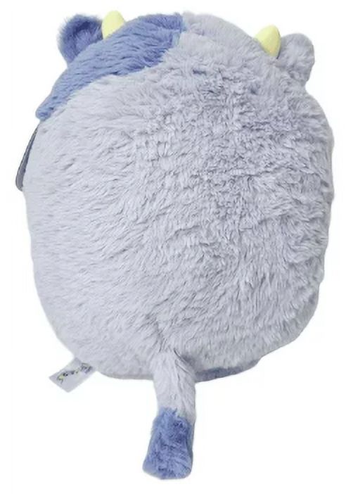 16" Fuzzy Blue Spotted Cow Plush Toy F7577