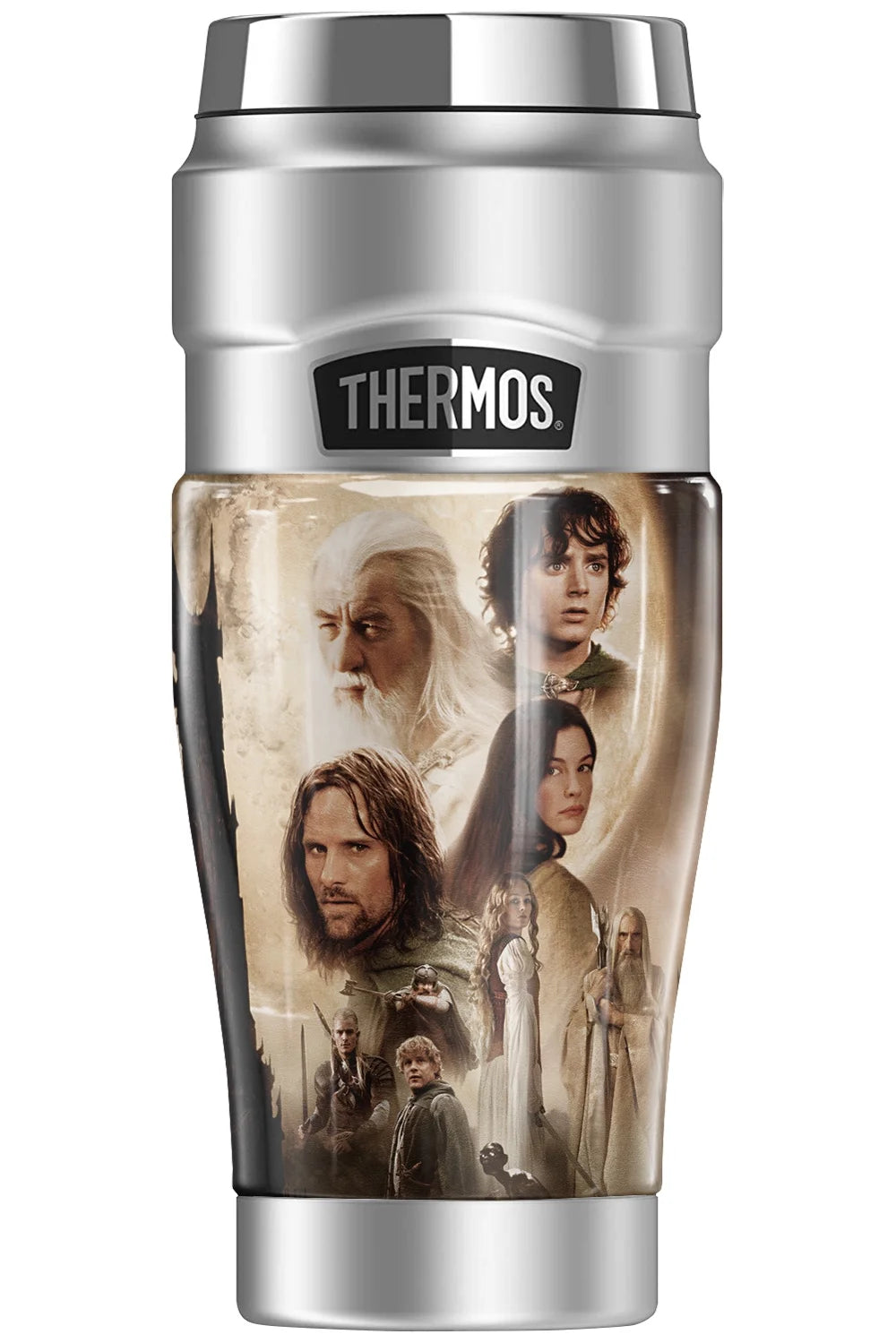 Stainless Steel Travel Tumbler, Vacuum Insulated, 16oz J9883