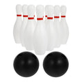 Toddler Kids Bowling Game Set Outdoor Indoor Sports Toys (White) H963837