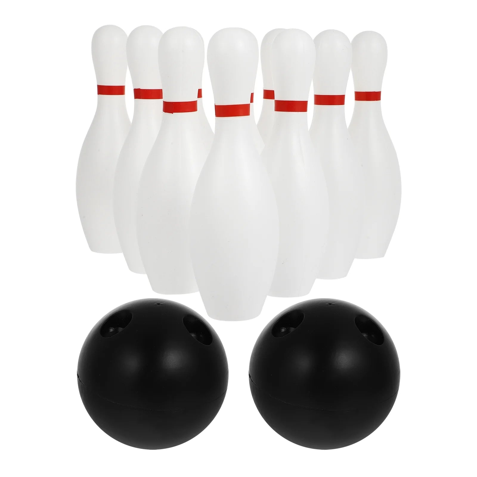 Toddler Kids Bowling Game Set Outdoor Indoor Sports Toys (White) H963837