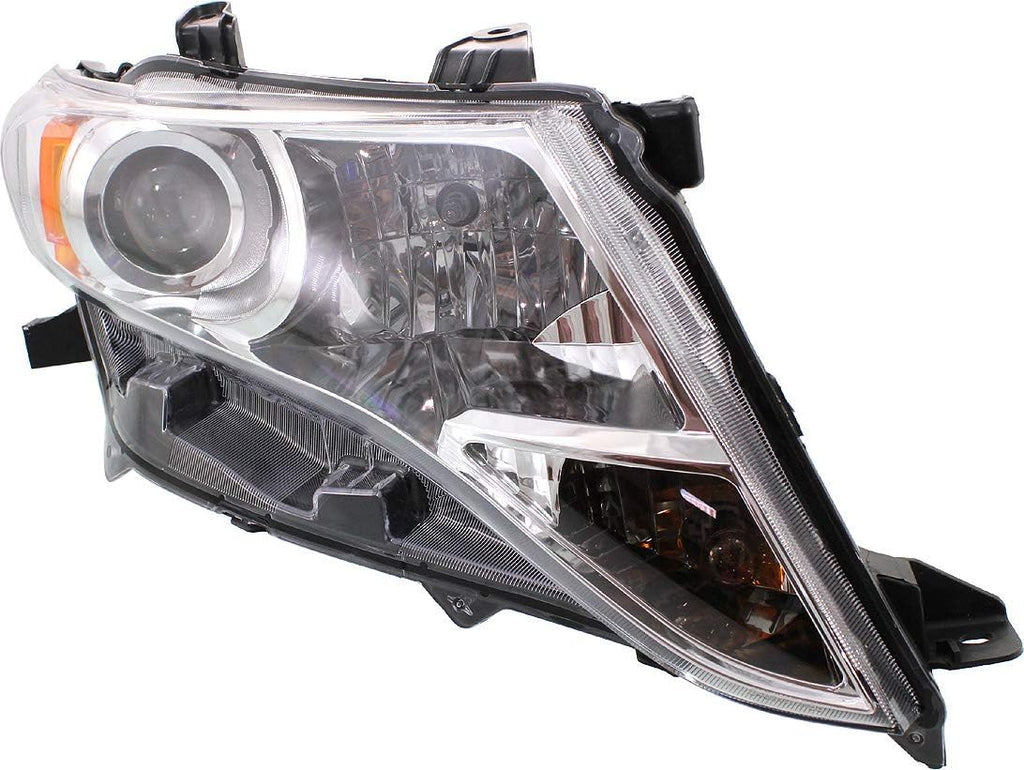 Set of 2 Halogen Headlight Assembly with Clear Lens W3001