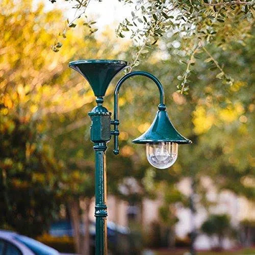 Green Solar Lamp Post X988