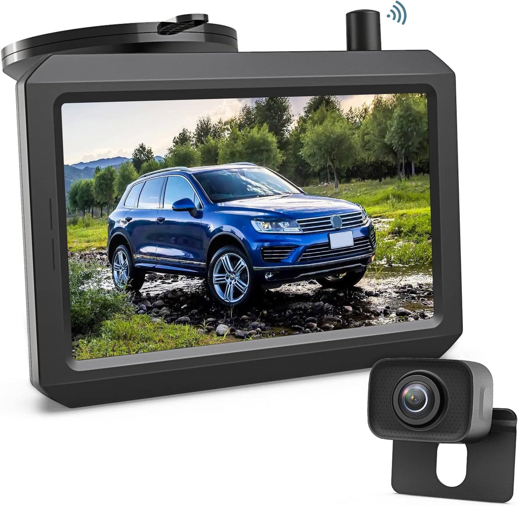5″ TFT-LCD HD Monitor Wireless Backup Camera J8485