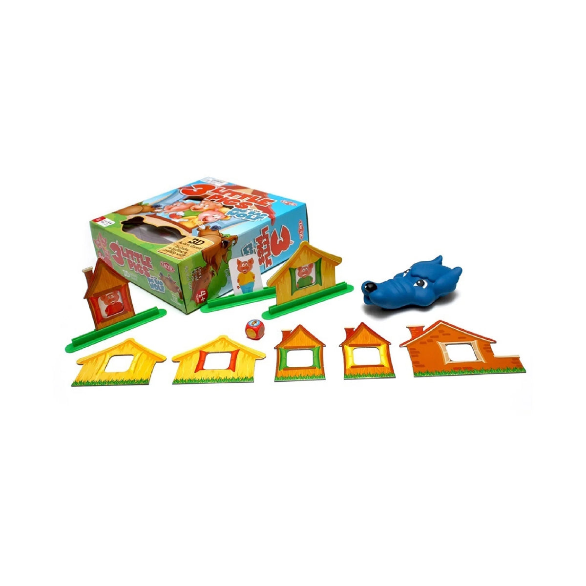 3 Little Pigs and the Big Bad Wolf A32106