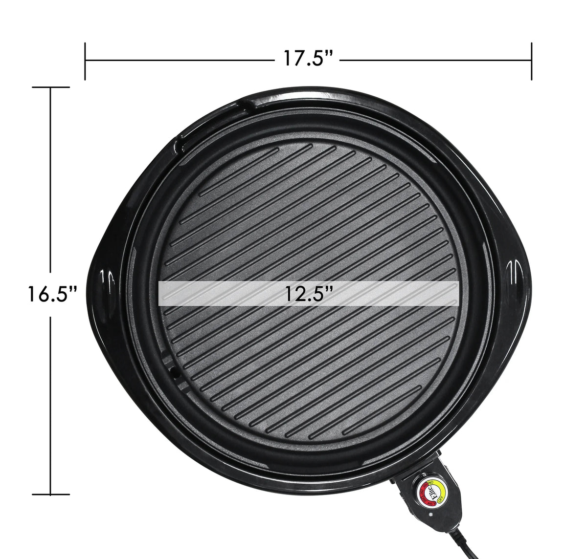 Black Electric Indoor Grill R686