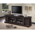 70-Inch Dark Brown Wood TV Cabinet P3213