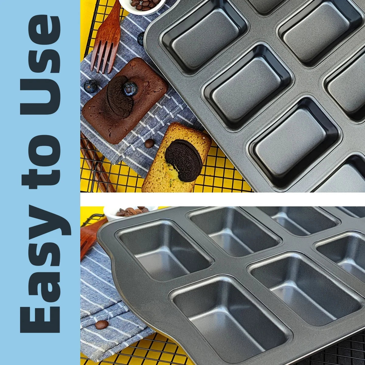 Non-Stick Mini Loaf Pan X4727