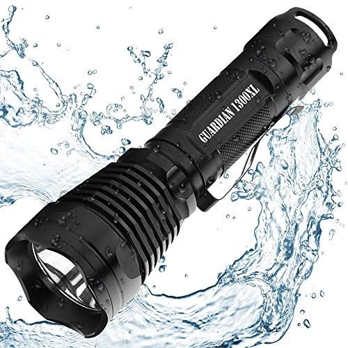 Rechargeable Tactical LED Flashlight with Remote Pressure Switch C73657