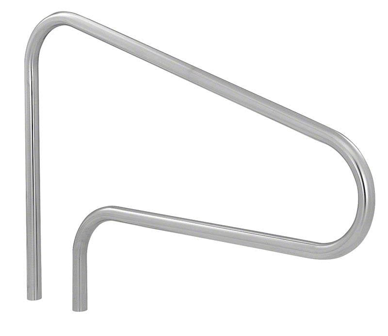 Deck Mounted Stair Rail, 304 SS H71886