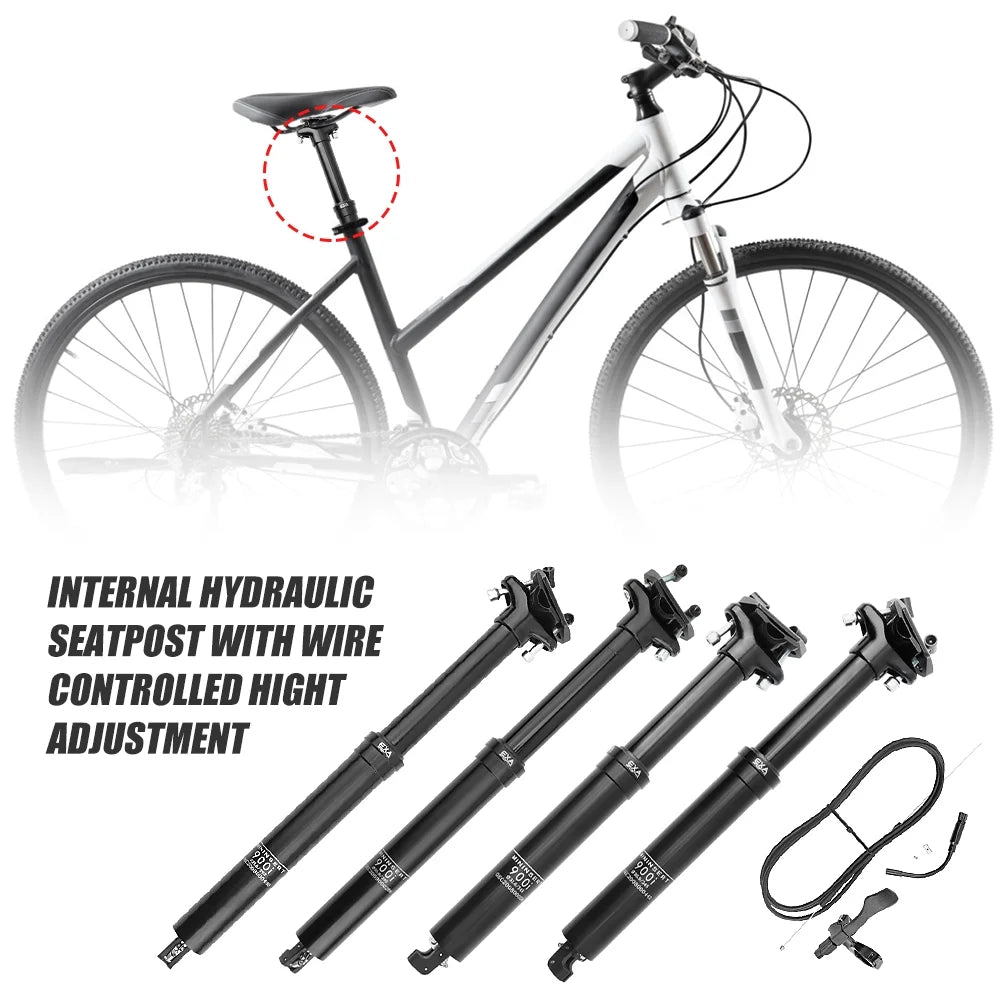 Adjustable Height Hydraulic Mountain Bike Seatpost O457426