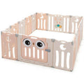 Pink Baby Activity Center Play Yard with Lock Door F12650