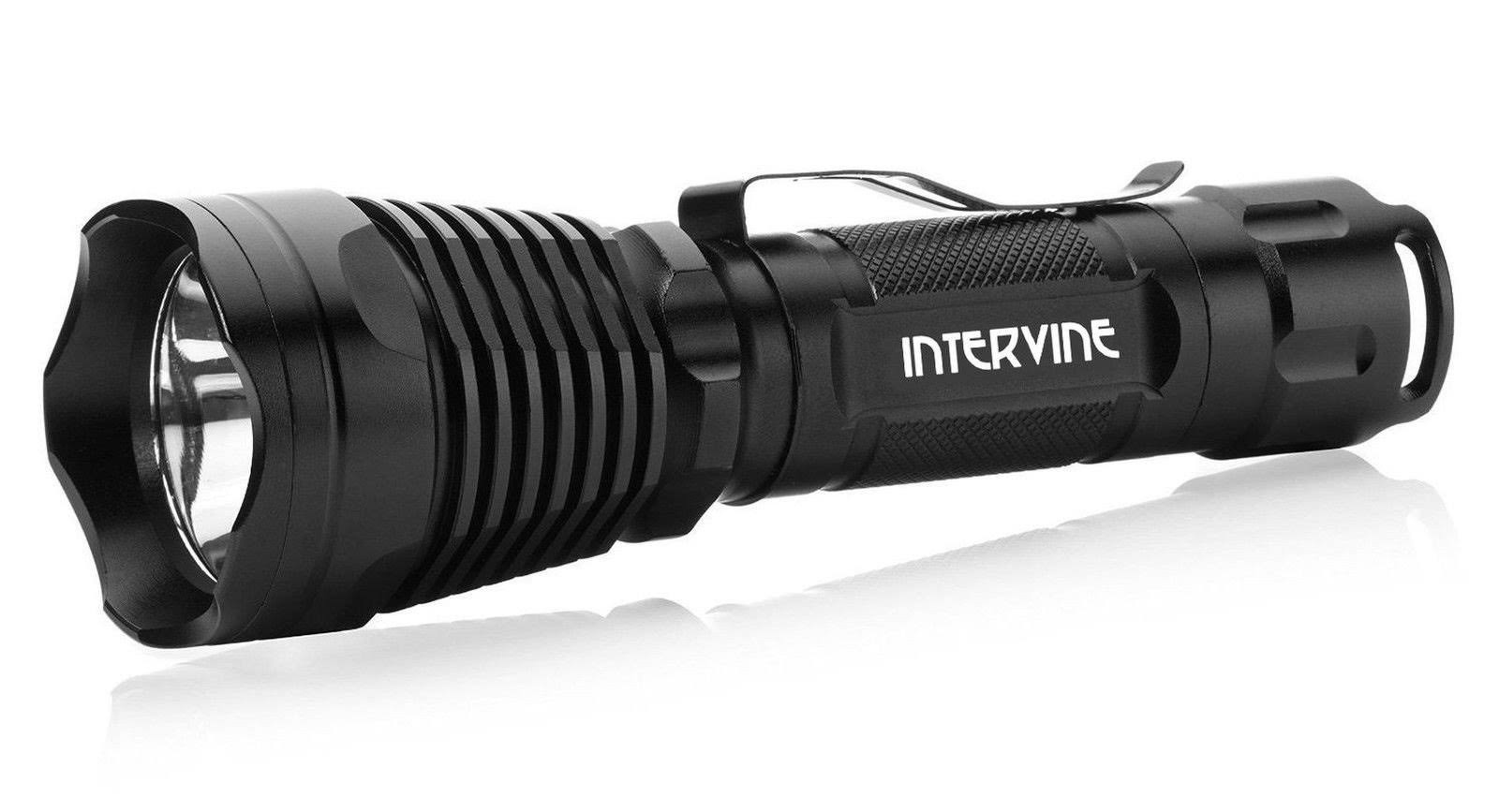 Rechargeable Tactical LED Flashlight with Remote Pressure Switch C73657