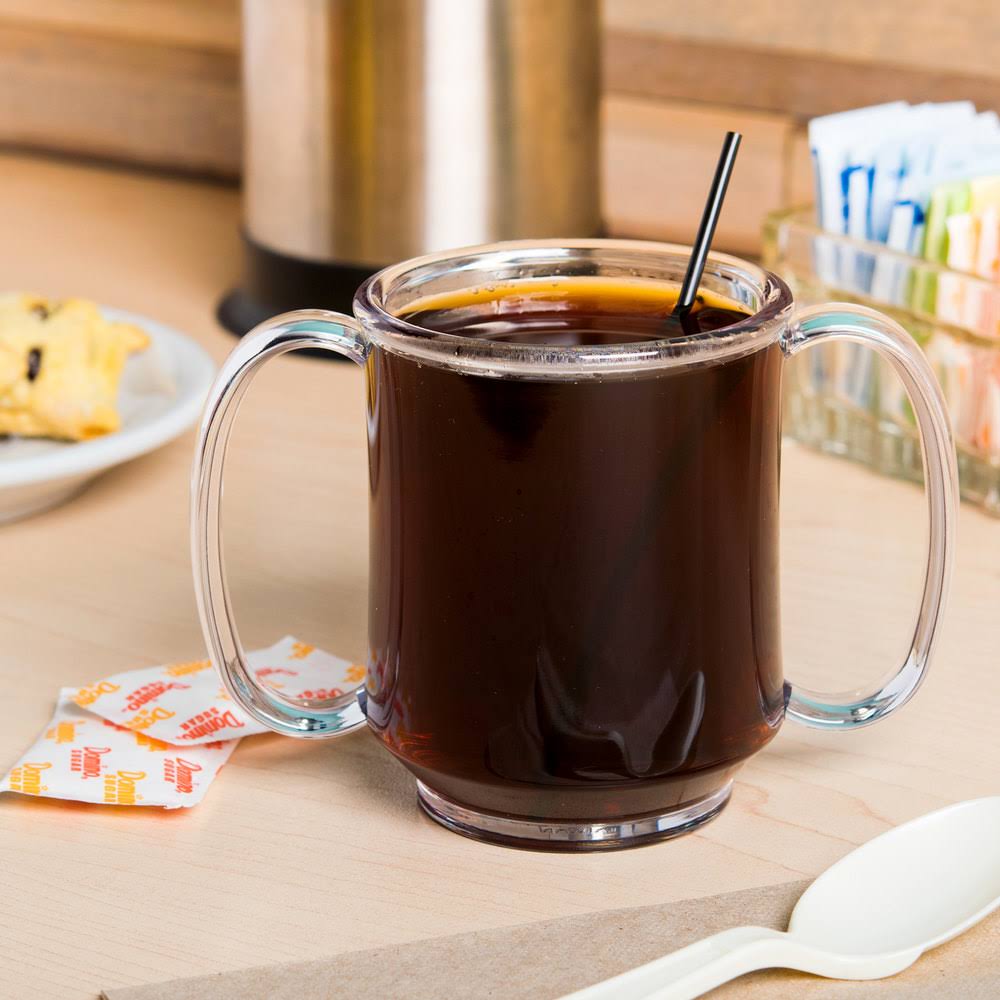 8 oz. Clear Tritan Two Handle Mug Y94163