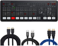ATEM Mini Extreme ISO with 4K HDMI Cables, Mini-HDMI Cables, and USB-C Cables Bundle (7 Items) G1810