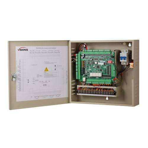 Four Door Access Control Panel Controller Board with Cabinet TCP/IP Wiegand M7818