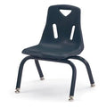 Blue Plastic Chair Set of 6 X38074