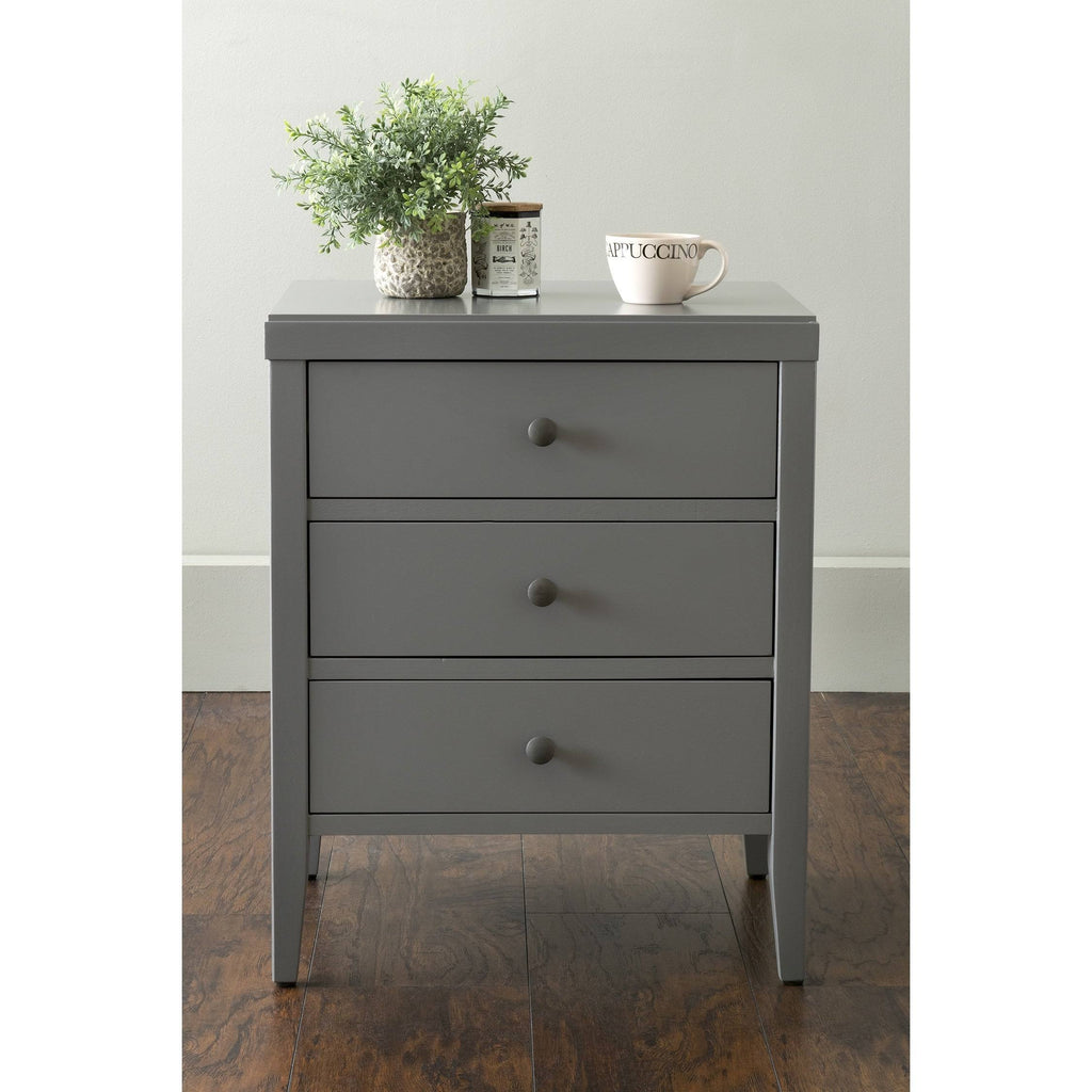 Acacia Wood Accent Table Grey E44009