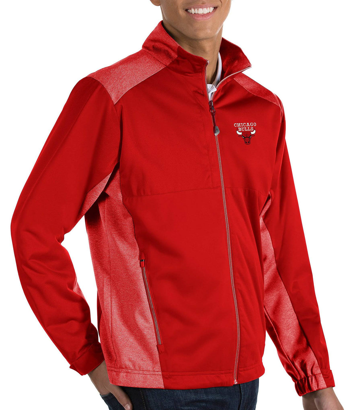 Red Full-Zip Jacket Size 3XL T2882