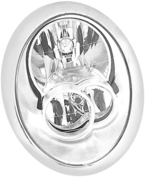 Passenger Side Headlight Assembly with Bulbs U460