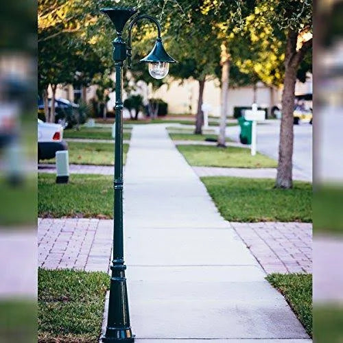 Green Solar Lamp Post X988