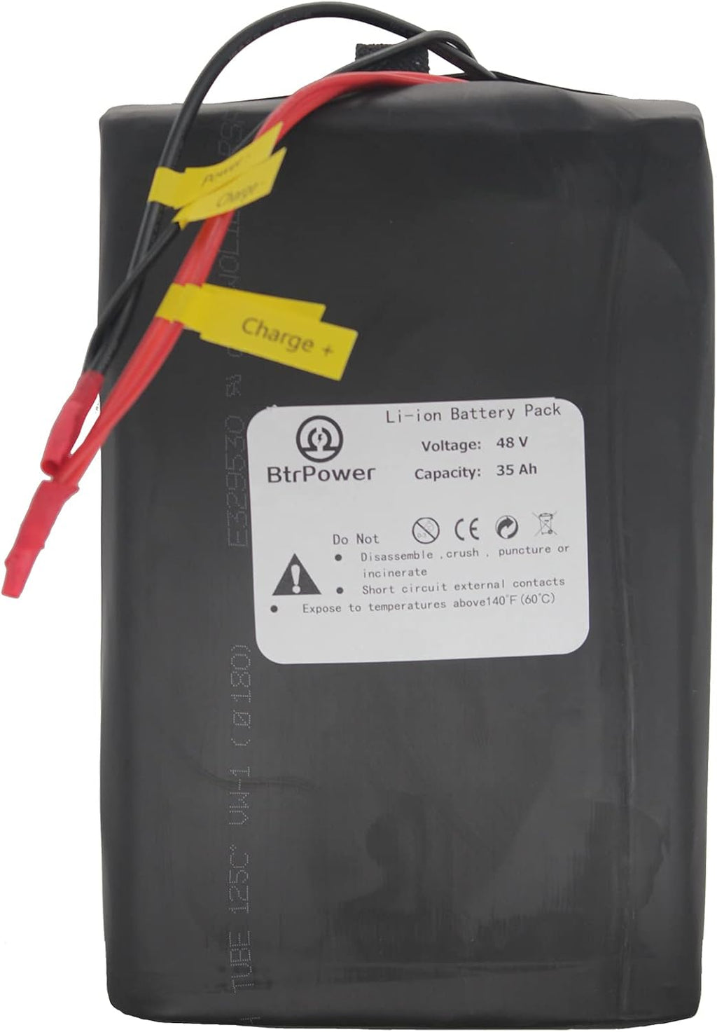 48V 10AH 18AH 20AH 30AH 50AH Lithium Ion LiFePO4 Battery Pack with 5A Charger T167