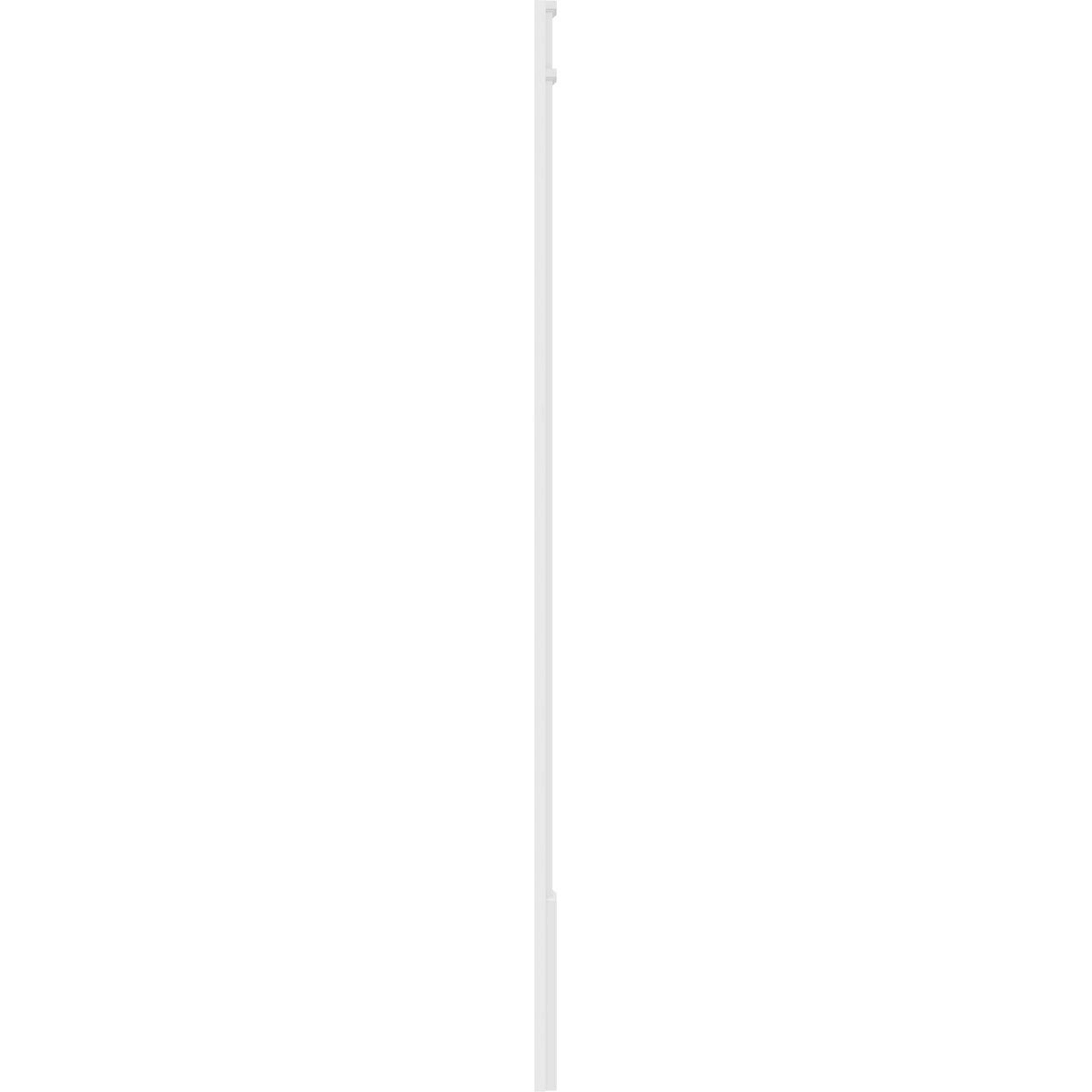 Plain PVC Pilaster with Capital and Base (Pair) H795