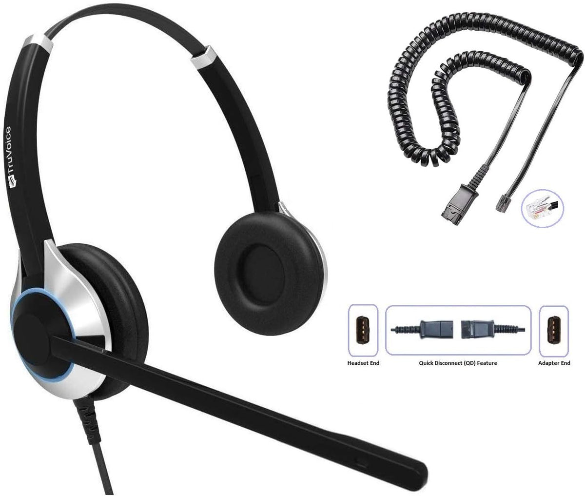 Headset with Noise Canceling Microphone & HD Sound X428