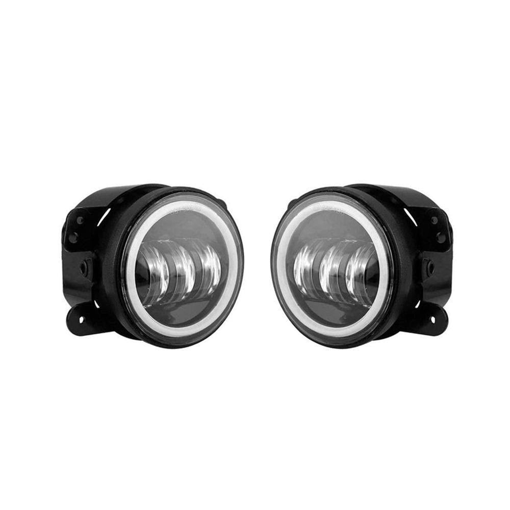 RGB Halo Headlights and Fog Lights Combo for Jeep Wrangler JK M271