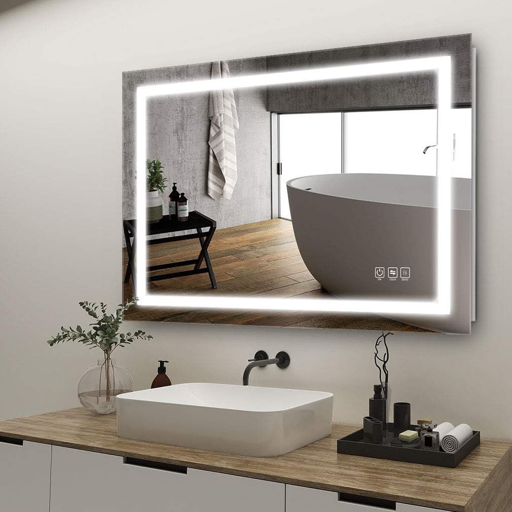 LED Lighted Bathroom Mirror C158