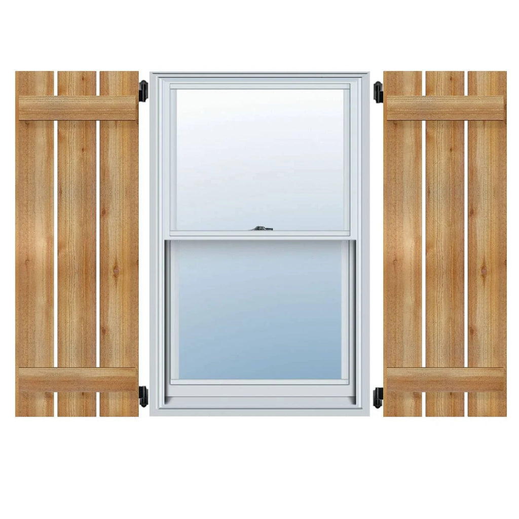 Rough Sawn Board-n-Batten Shutters W723691