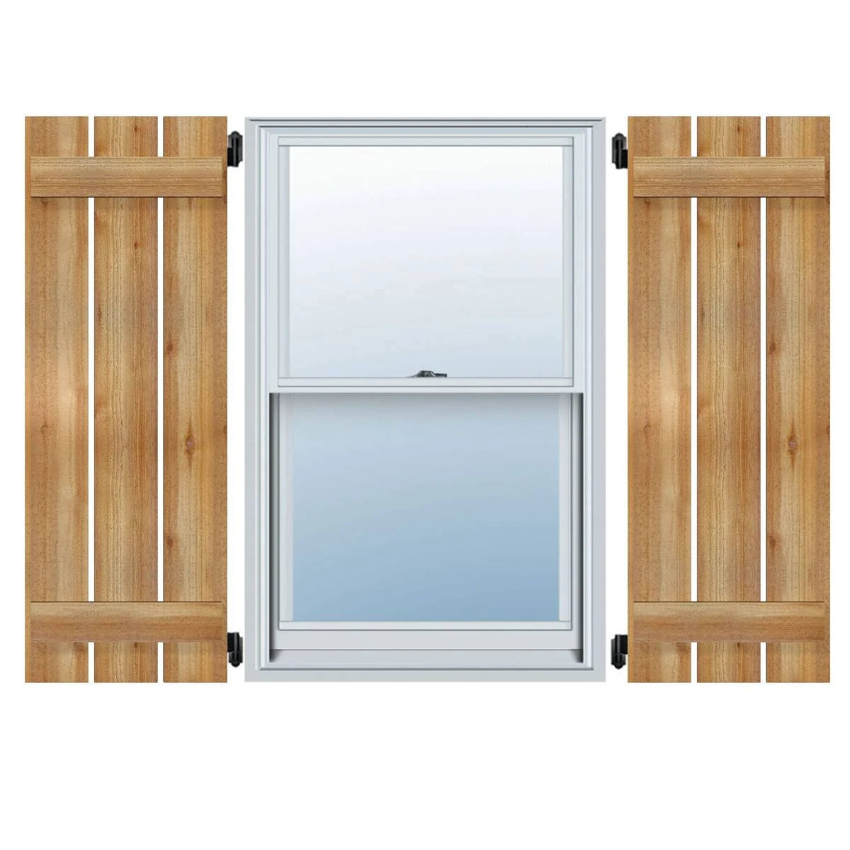 Rough Sawn Board-n-Batten Shutters W723691