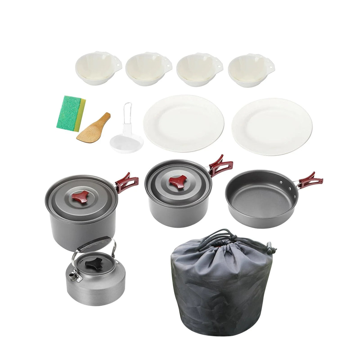 Non Stick Camping Cookware Mess E53735