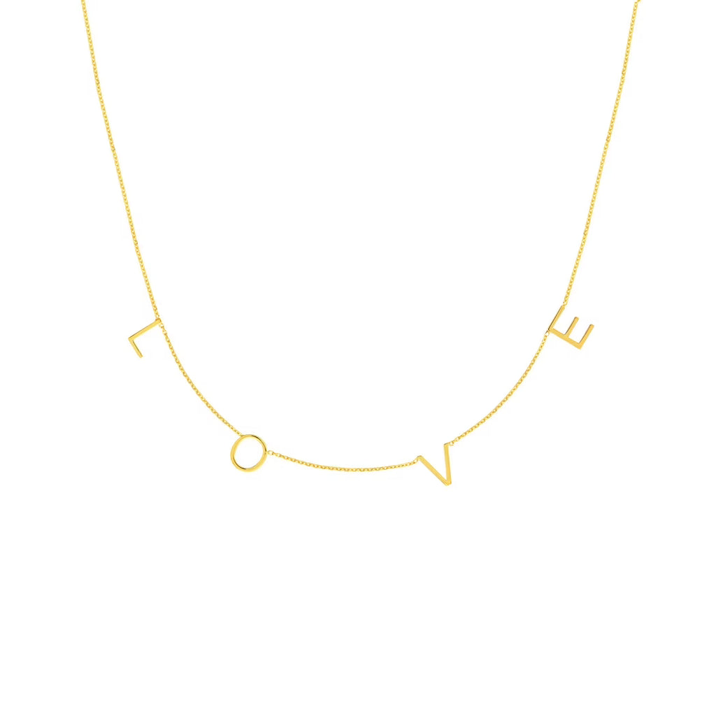 14k Yellow Gold Adjustable Necklace 18 Inch U219