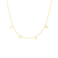 14k Yellow Gold Adjustable Necklace 18 Inch U219