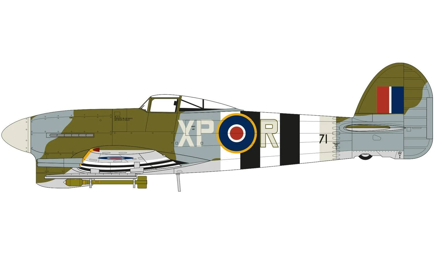 1/24 Hawker Typhoon Mk.1B H42458