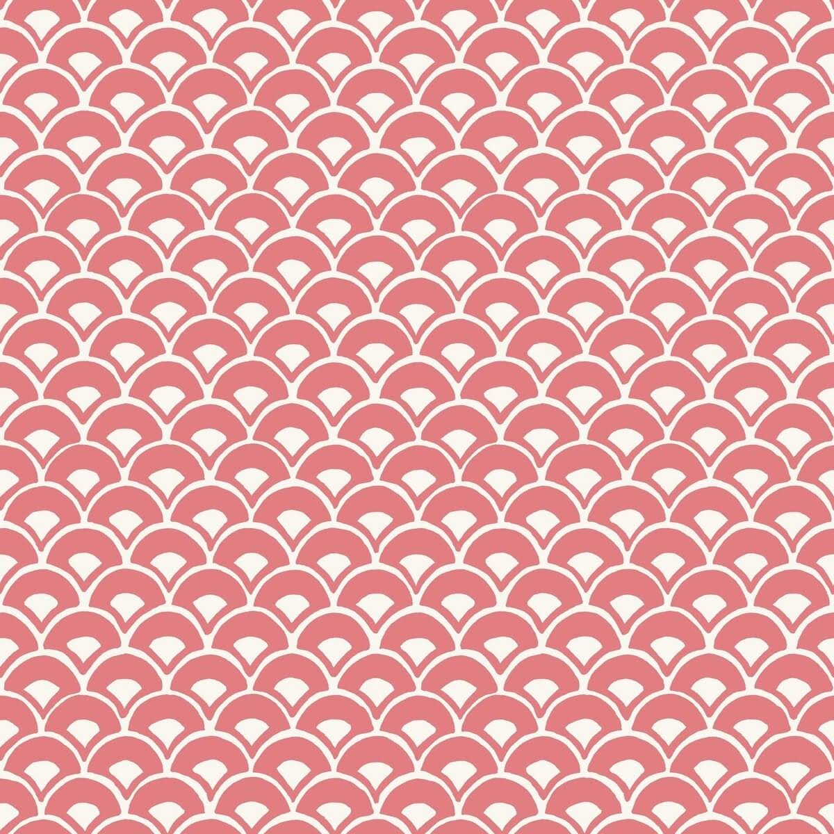 Stacked Scallops Wallpaper J32702