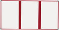 Red 8½x11 Menu Cover P165