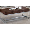 Brown Contemporary Coffee Table B28397