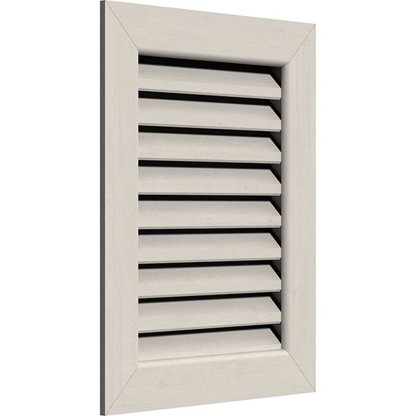 32 inchw x 14 inchh Primed Western Red Cedar Gable Vent C52960