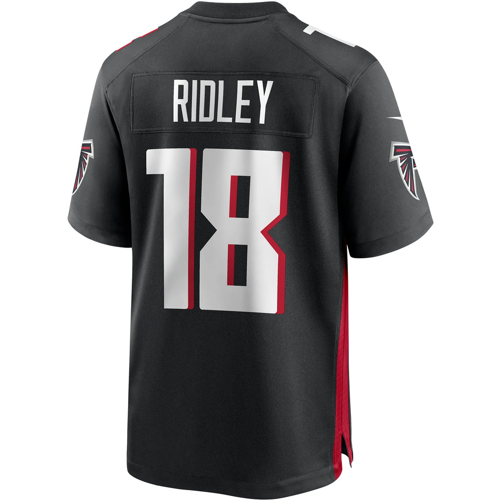 Men's Black Atlanta Falcons Game Player Jersey W894198