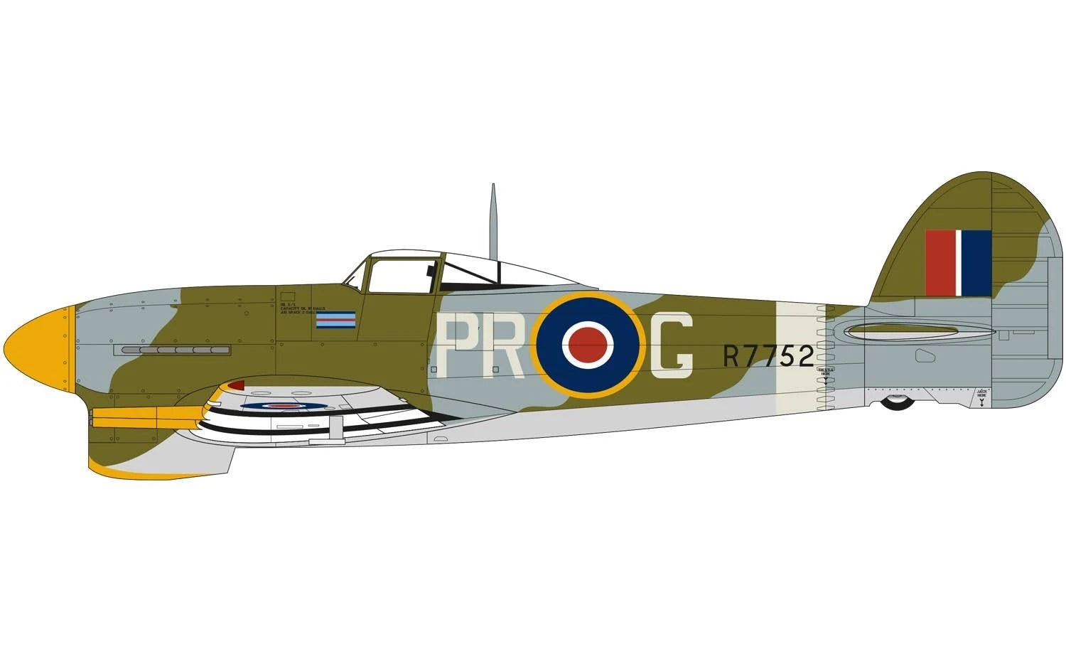 1/24 Hawker Typhoon Mk.1B H42458