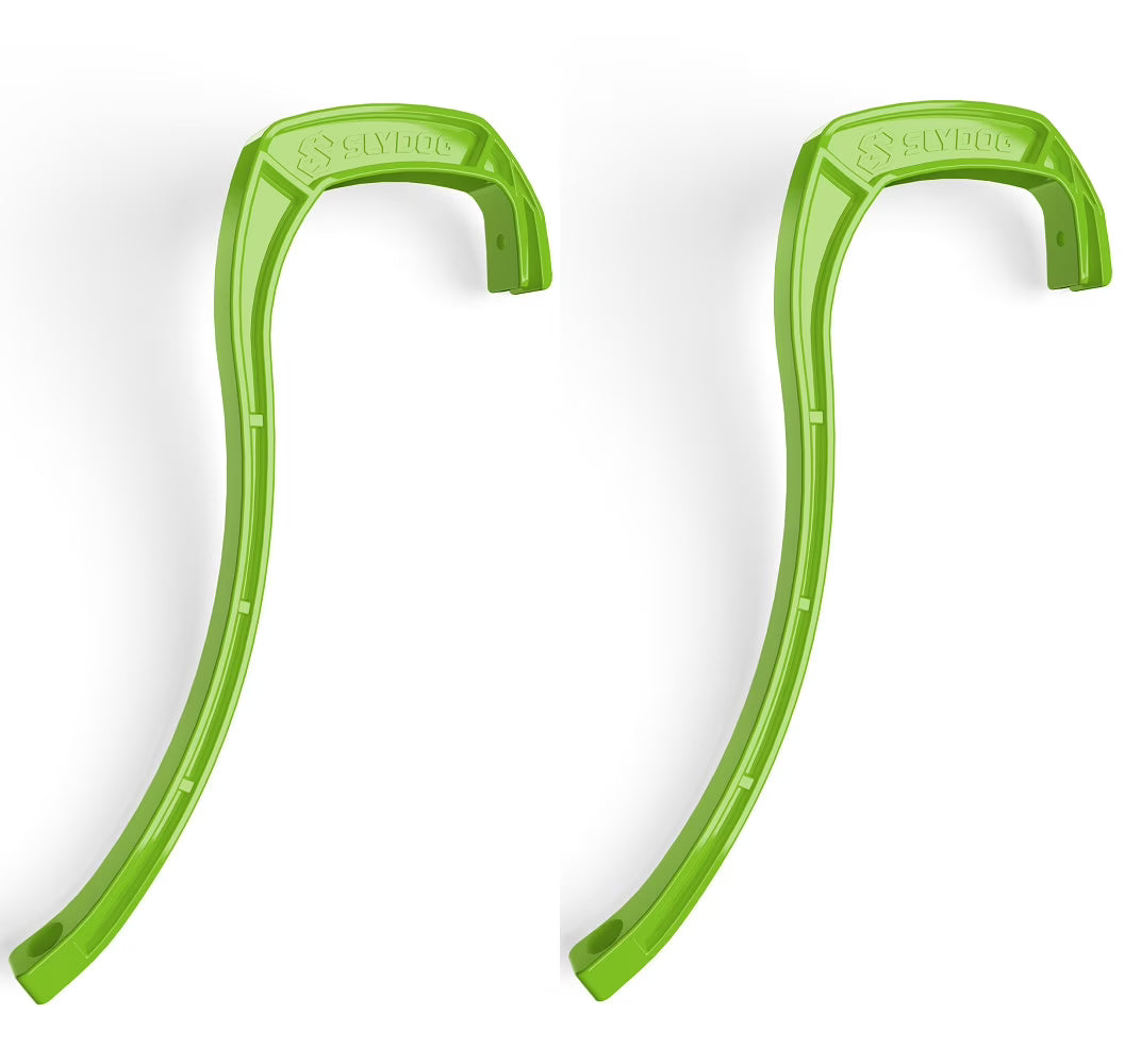 Lime Green Ski Loops (Pair) K8328