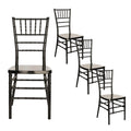 Set of 4 Acrylic Chiavari Chairs I451624