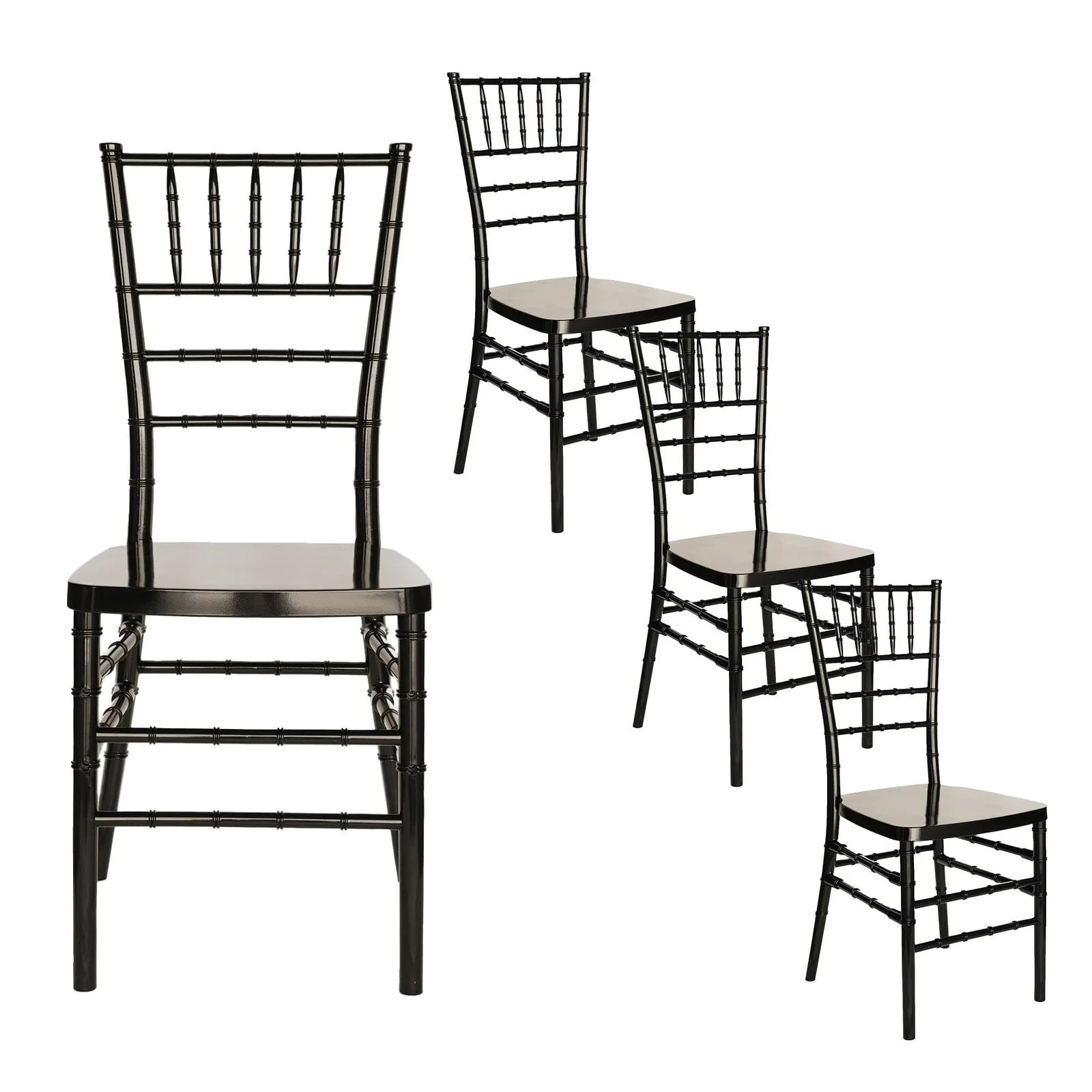 Set of 4 Acrylic Chiavari Chairs I451624