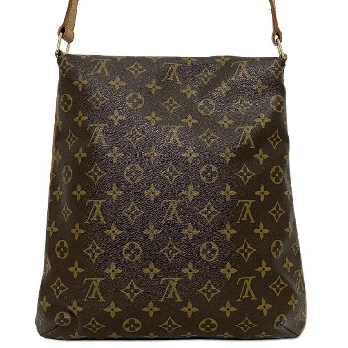 Brown Monogram Shoulder Bag A582